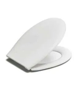 TAPA Y ASIENTO INODORO MODELO ALEXIA BLANCO CON BISAGRA (BR) ( I.V.A. INCLUIDO )