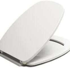 ASIENTO Y TAPA DE INODORO  MODELO PRINCESA COLOR BLANCO, CON BISAGRA (BR)  ( I.V.A. INCLUIDO )