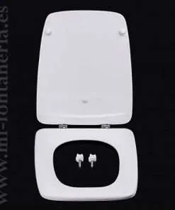 ASIENTO Y TAPA DE W.C. DE ROCA MODELO GONDOLA COLOR BLANCO  (I.V.A. INCLUIDO )