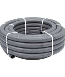 MANG-PVC HIDROFLEX  ROLLO DE 25 M. R-50 COLOR GRIS  ( I.V.A. INCLUIDO ) O VENTA POR METRO EN MOSTRADOR