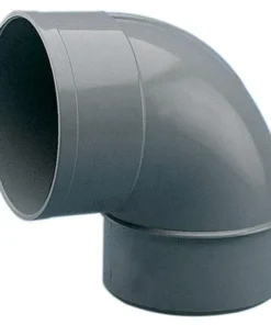 CODO PVC M-H A-6  40-87º  ( I.V.A. INCLUIDO )