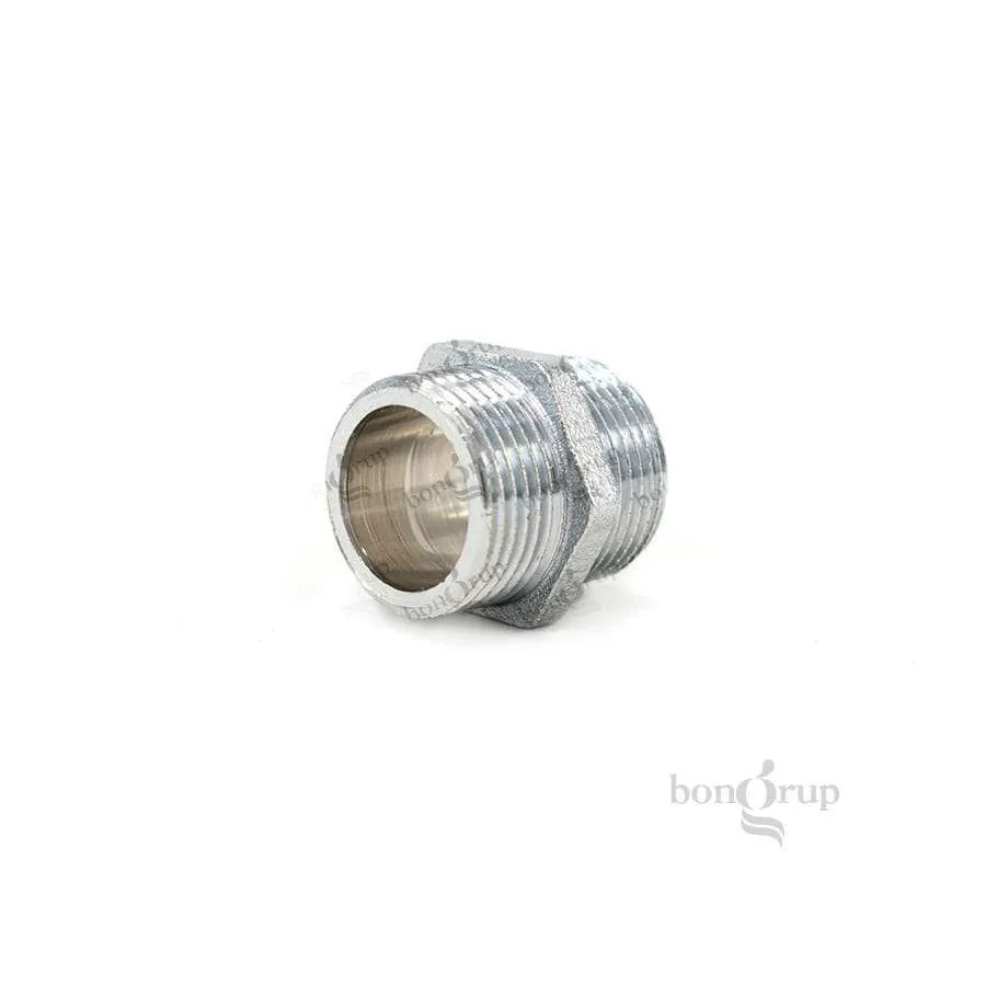 CONTRA ROSCA  M-M DE 3/8 X 1/2  CROMO  ( I.V.A. INCLUIDO )