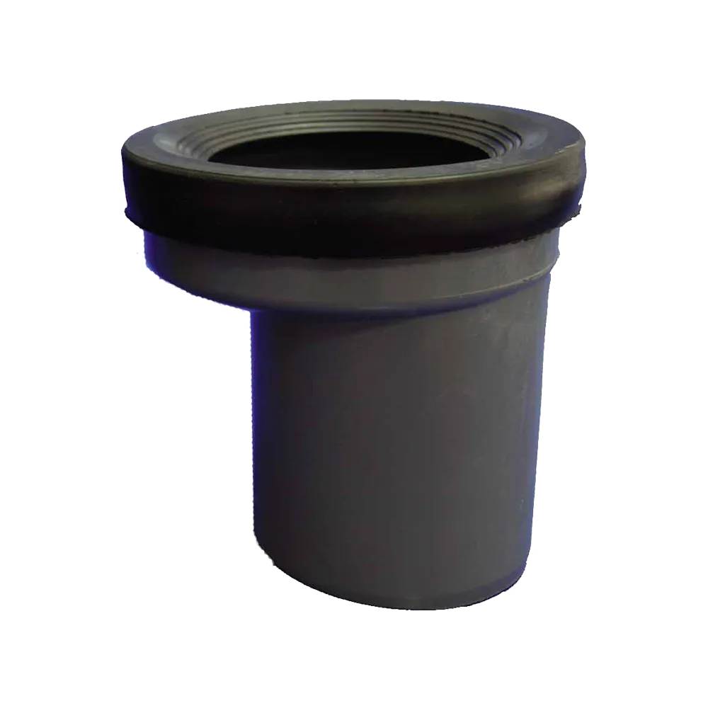 MANGUITO DE PVC EXENTRICO INODORO DE 90  ( I.V.A INCLUIDO )