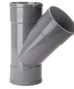 TE DERIVACION DE PVC H-H A-7 40-45º  ( I.V.A. INCLUIDO )