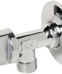 VALVULA ESCUADRA DE 1/2 X 3/8"  ( I.V.A. INCLUIDO )
