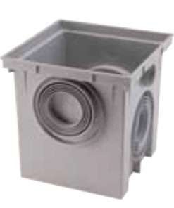 ARQUETA DE 55X55 P.P. DE COLOR GRIS  ( I.V.A. INCLUIDO )