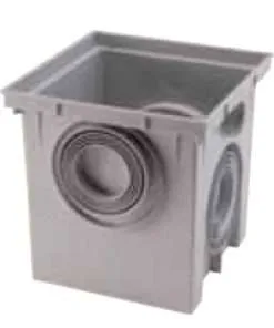 ARQUETA DE 55X55 P.P. DE COLOR GRIS  ( I.V.A. INCLUIDO )
