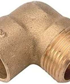 CODO LATON R/MACHO SOLDAR 18"X1/2-92 GCU  ( I.V.A. INCLUIDO )