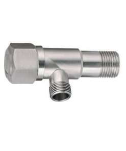 LLAVE ESCUADRA ORFESA INOXIDABLE DE 1/2 X 3/8  ( I.V.A. INCLUIDO )