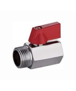 VALVULA ESFERA MINI  M-H DE 1/2  (I.V.A. INCLUIDO )