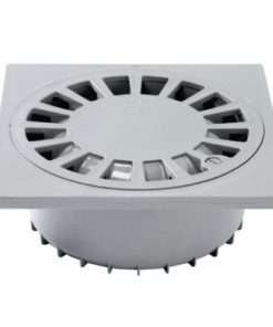 SUMIDERO PVC GRIS DE 15X15 A-20 VERTICAL - 50 ( I.V.A. INCLUIDO )