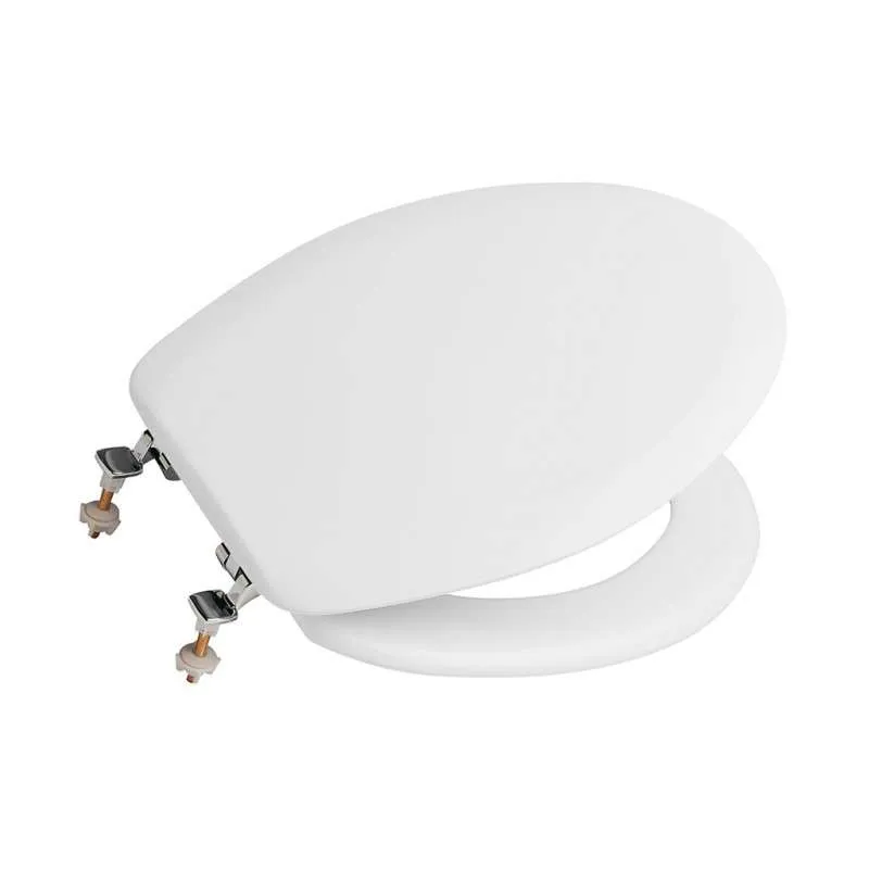 ASIENTO Y TAPA DE W.C. MODELO LORENTINA COLOR BLANCO DE ROCA (I.V.A. INCLUIDO )
