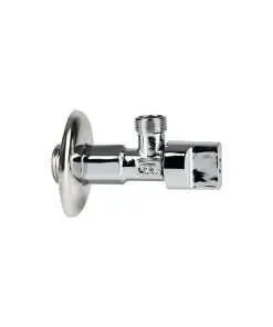 VALVULA DE ESCUADRA DE 1/2" X 1/2"  ( I.V.A. INCLUIDO )