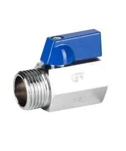 VALVULA MINI DE GENEBRE DE 1/2"  M-H  ( I.V.A INCLUIDO )