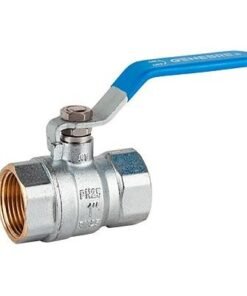 VALVULA ESFERA HEMBRA-HEMBRA PALANCA CROMADA DE 3/4"  ( I.V.A. INCLUIDO )