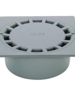 SUMIDERO PVC GRIS SINFONICO VERTICAL 25X25  S90-110  ( I.V.A. INCLUIDO )